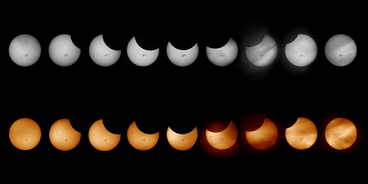 Partielle Sonnenfinsternis am 23.10.2014